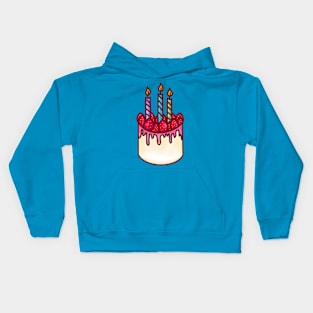 Strawberry Cake Kids Hoodie